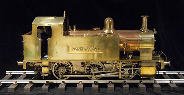 Locomotive built by Mr Tom Moore