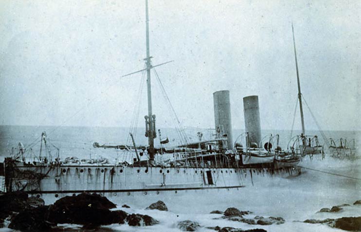 RIMS Warren Hastings wreck January 1897