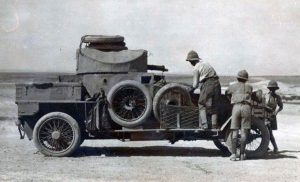 Light Armoured Motor Battery car