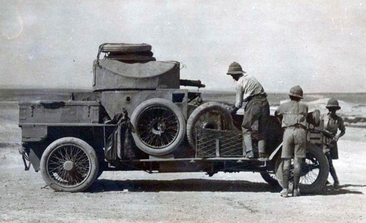 Light Armoured Motor Battery car