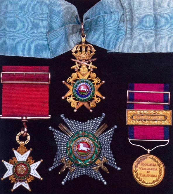 Davy’s orders and medals
