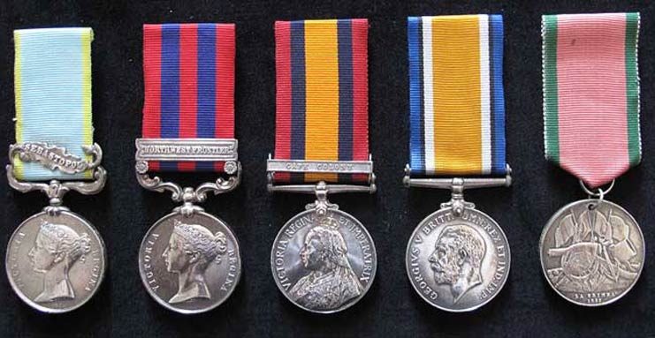 Lord Ruthven’s medals