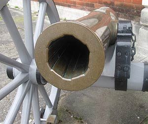 Muzzle of the cannon