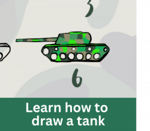 Learn how to draw a tank