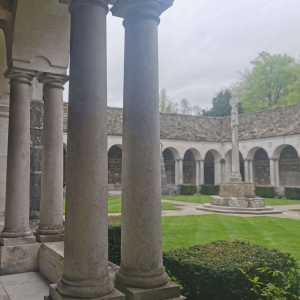 Photograph of Winchester College's War Cloister